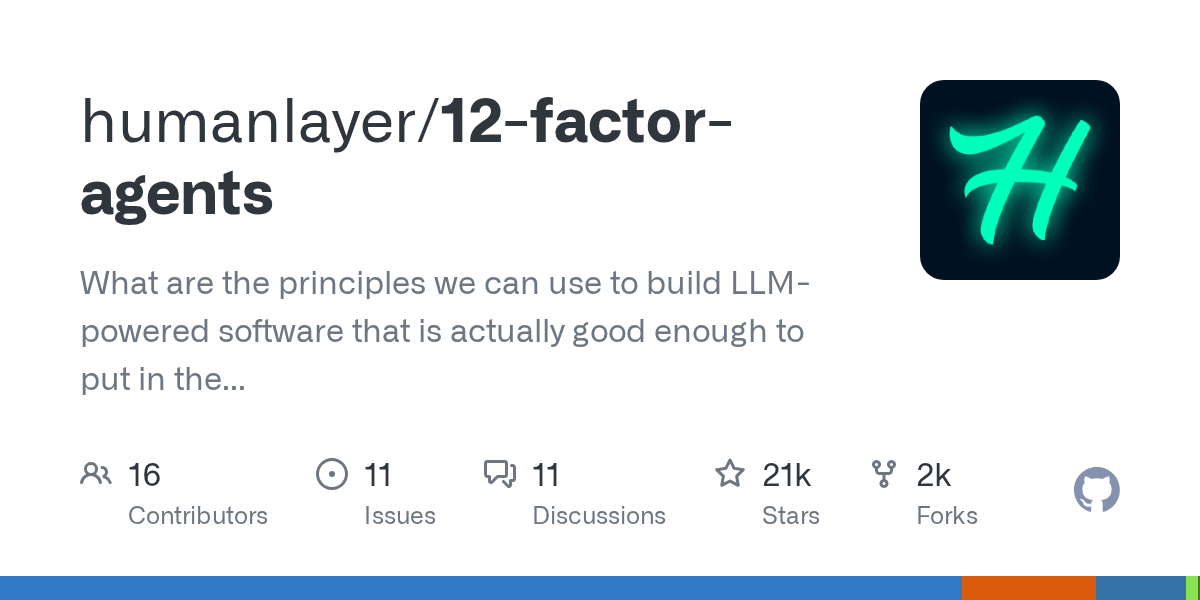 12-Factor Agents GitHub OpenGraph