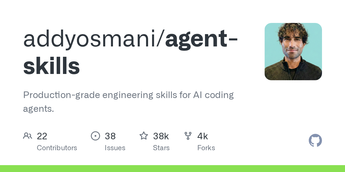 Addy Osmani agent-skills OpenGraph