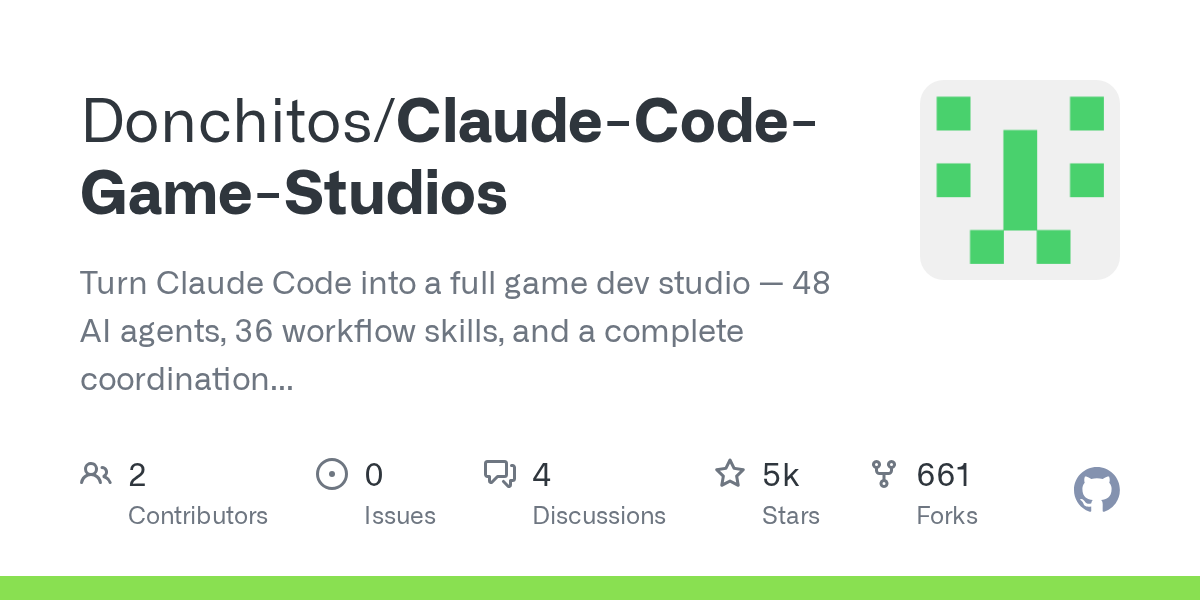 Claude Code Game Studios