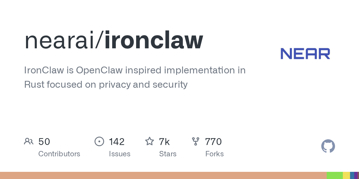 IronClaw: WASM 샌드박스 다층 보안