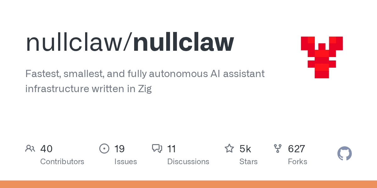 NullClaw: 극한의 경량화
