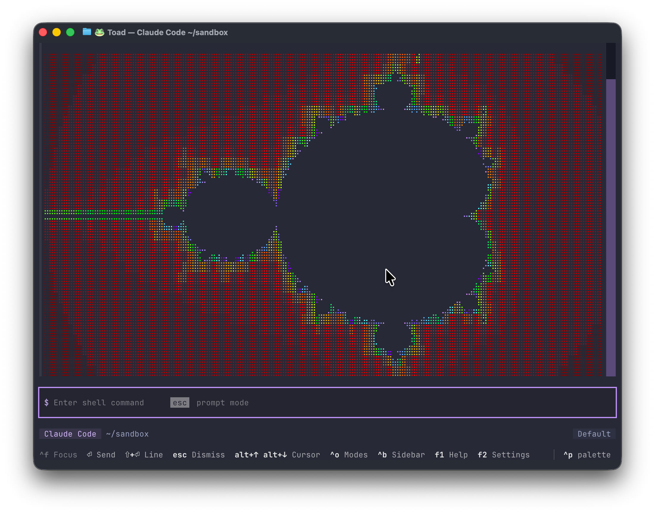 Toad 마크다운 렌더링